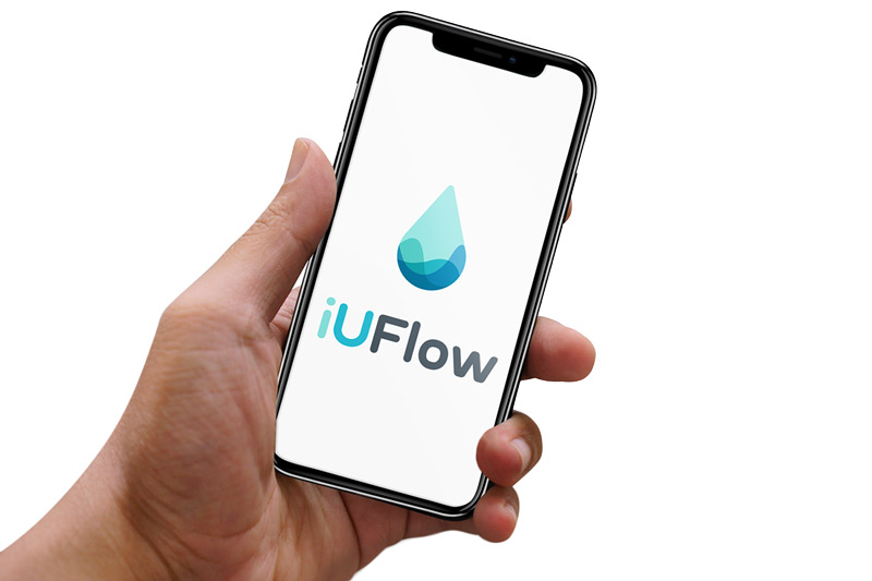 iUFlow voiding diary app. Urine log