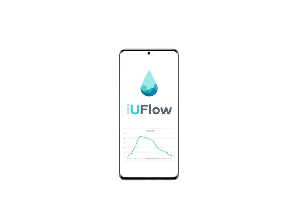 Urine tracker iUFlow uroflowmetry chart